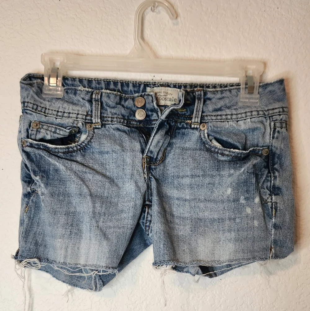 Aeropostle‎ Cut-Off Denim Shorts, Size 00